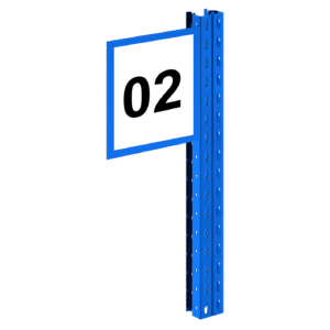 Aisle Identification Board - Blue